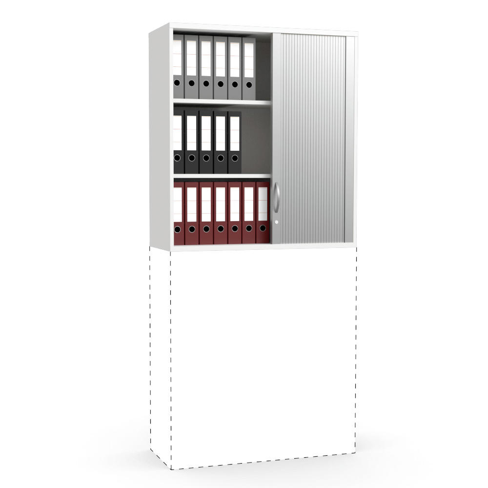 Opzetroldeurkast PROFI MODUL | wit | 1000