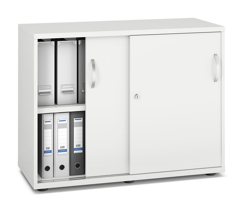 Schuifdeurkast PROFI MODUL | wit | 1000