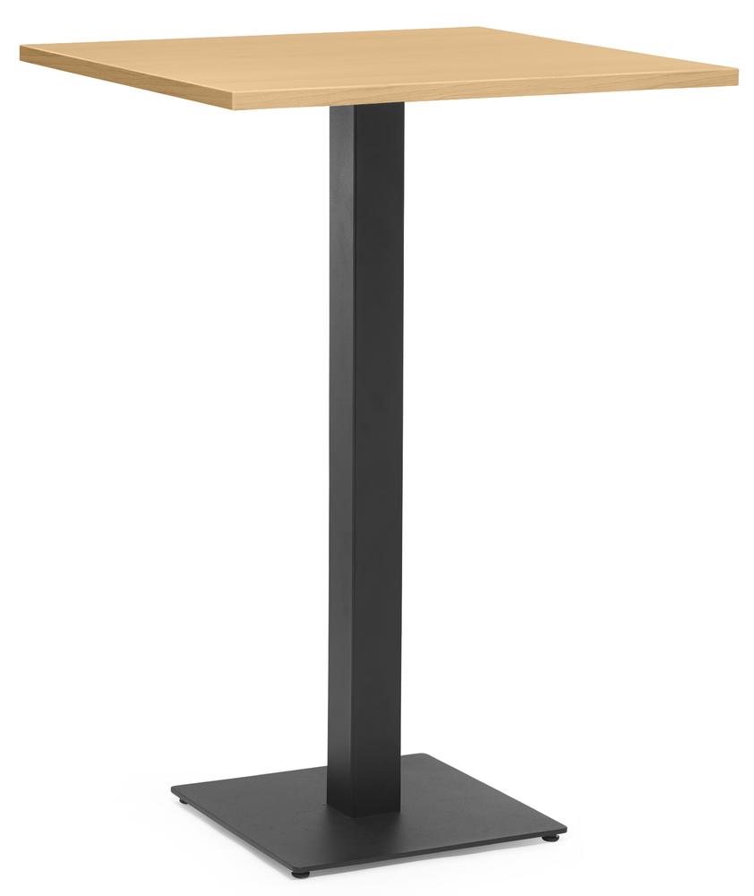 Cafetaria-/statafelsysteem PARMA hoekig | beukdecor | 1125 | zwart