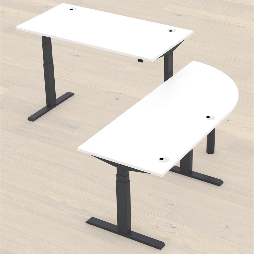 Verbindingsblad 1/4 cirkel SST | wit | zwart | 90° hoek 1/4 circel