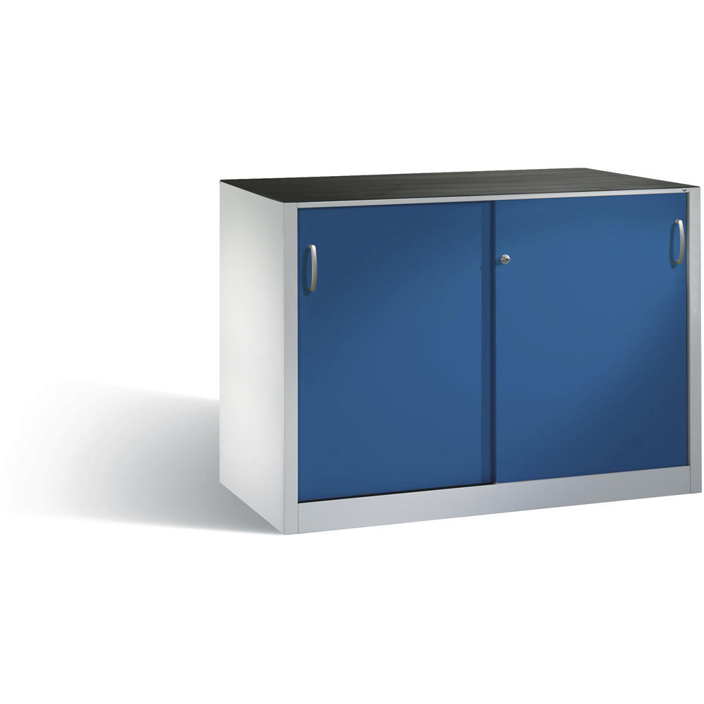 Bijzetkast SYSTEM SBT 100 | gentiaanblauw RAL 5010 | 1600 | 500