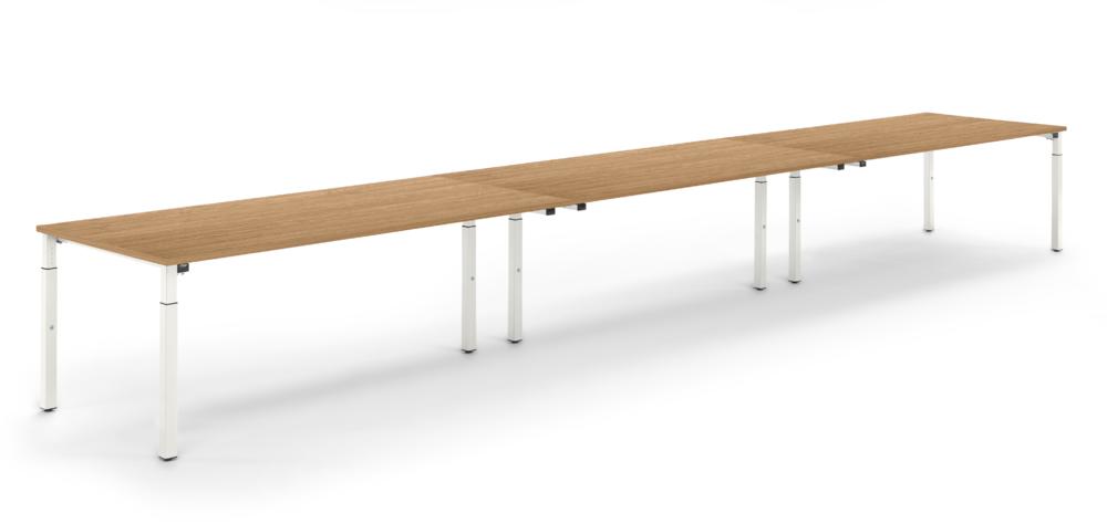 Konferenztisch System MODUL | nootdecor | 4800 | 1600 | wit RAL 9016