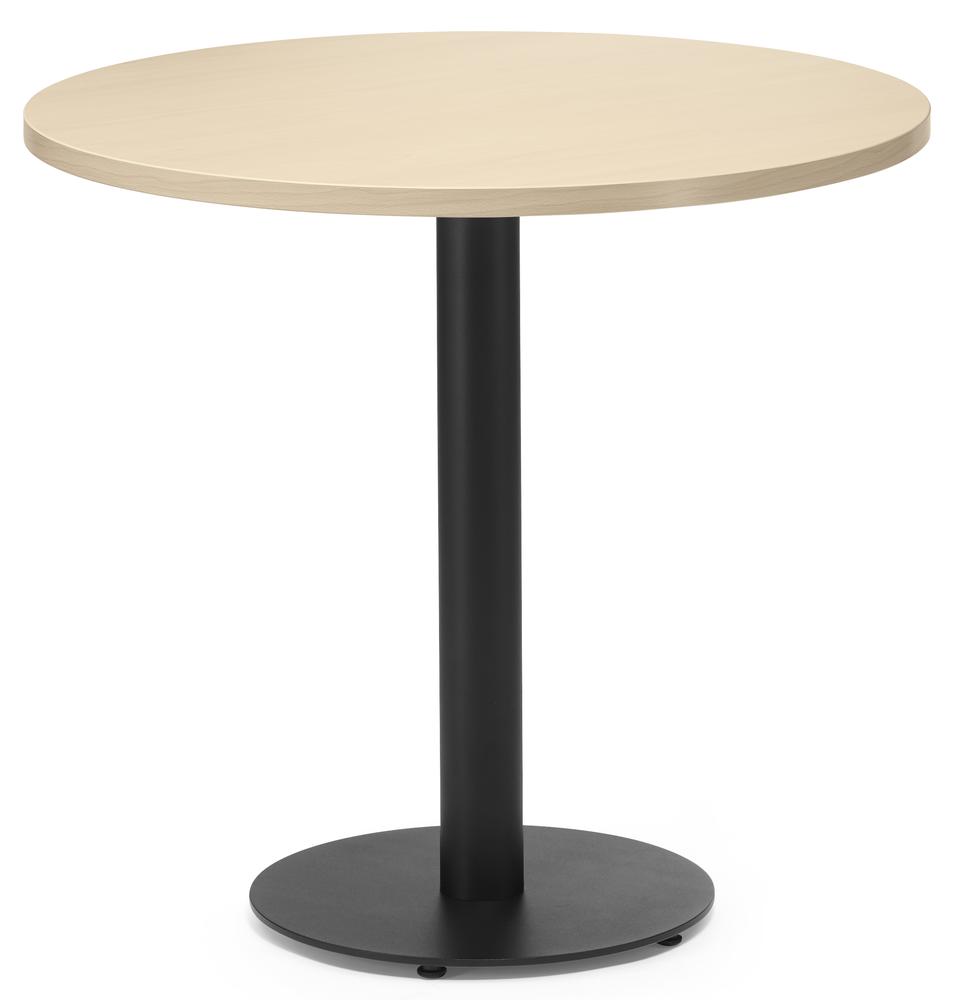 Cafetaria-tafelsysteem PARMA rond | esdoorndecor | 755 | zwart