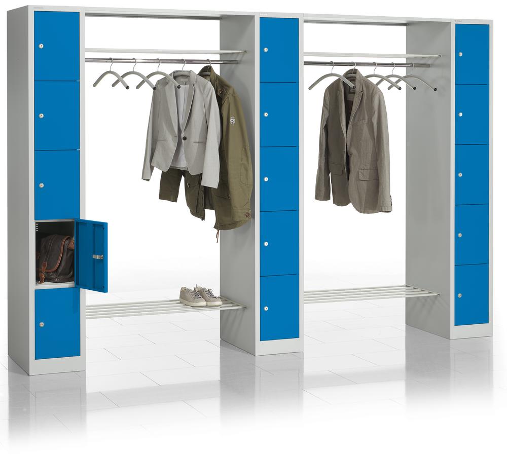 Garderobecombinatie SP3 | hemelsblauw RAL 5015 | 2930