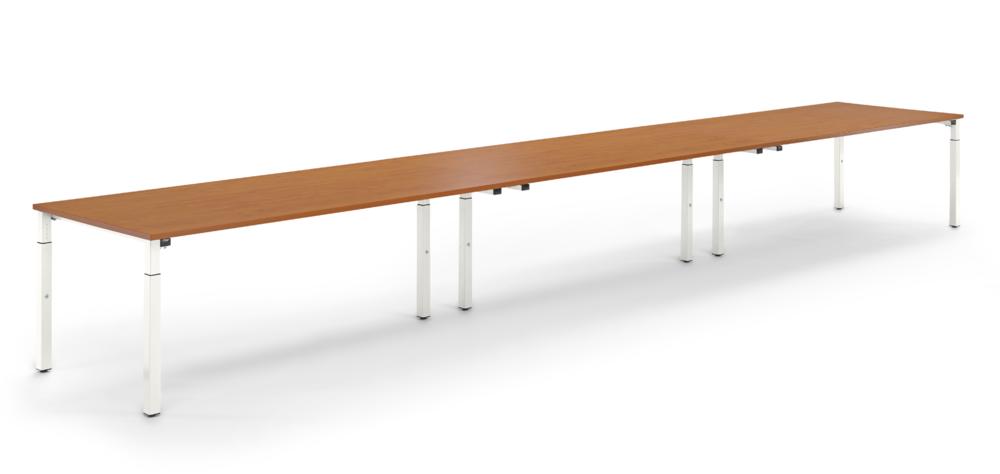 Konferenztisch System MODUL | calvados | 4800 | 1600 | wit RAL 9016
