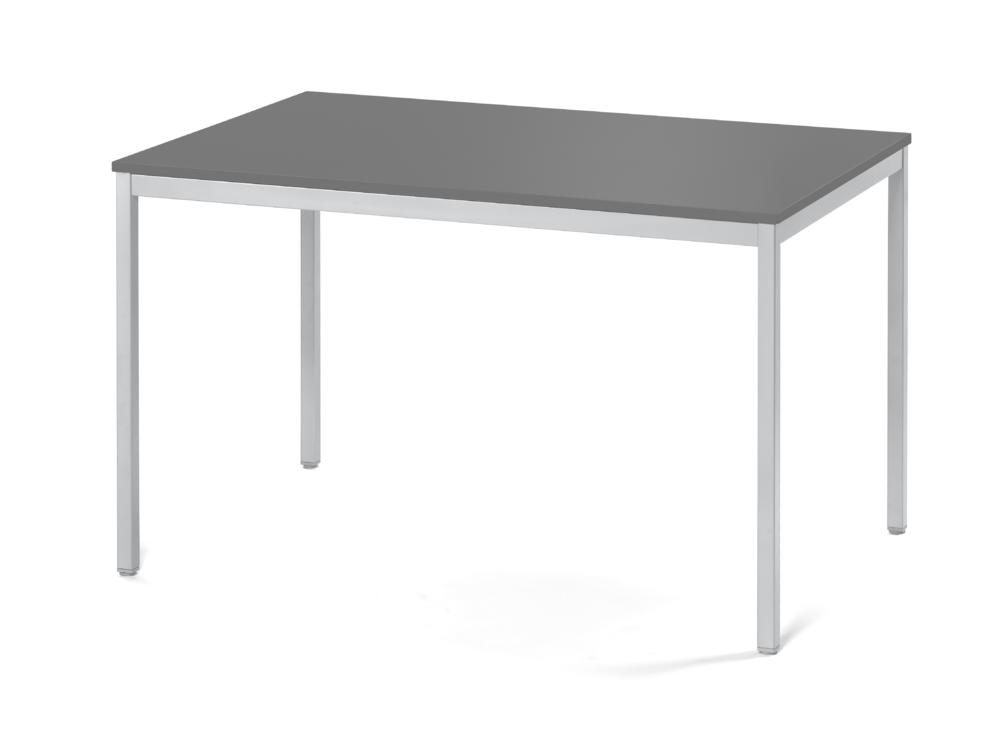 Konferenztisch BASE LINE-PRO | antraciet | 1200 | 800 | aluzilver | rechthoek