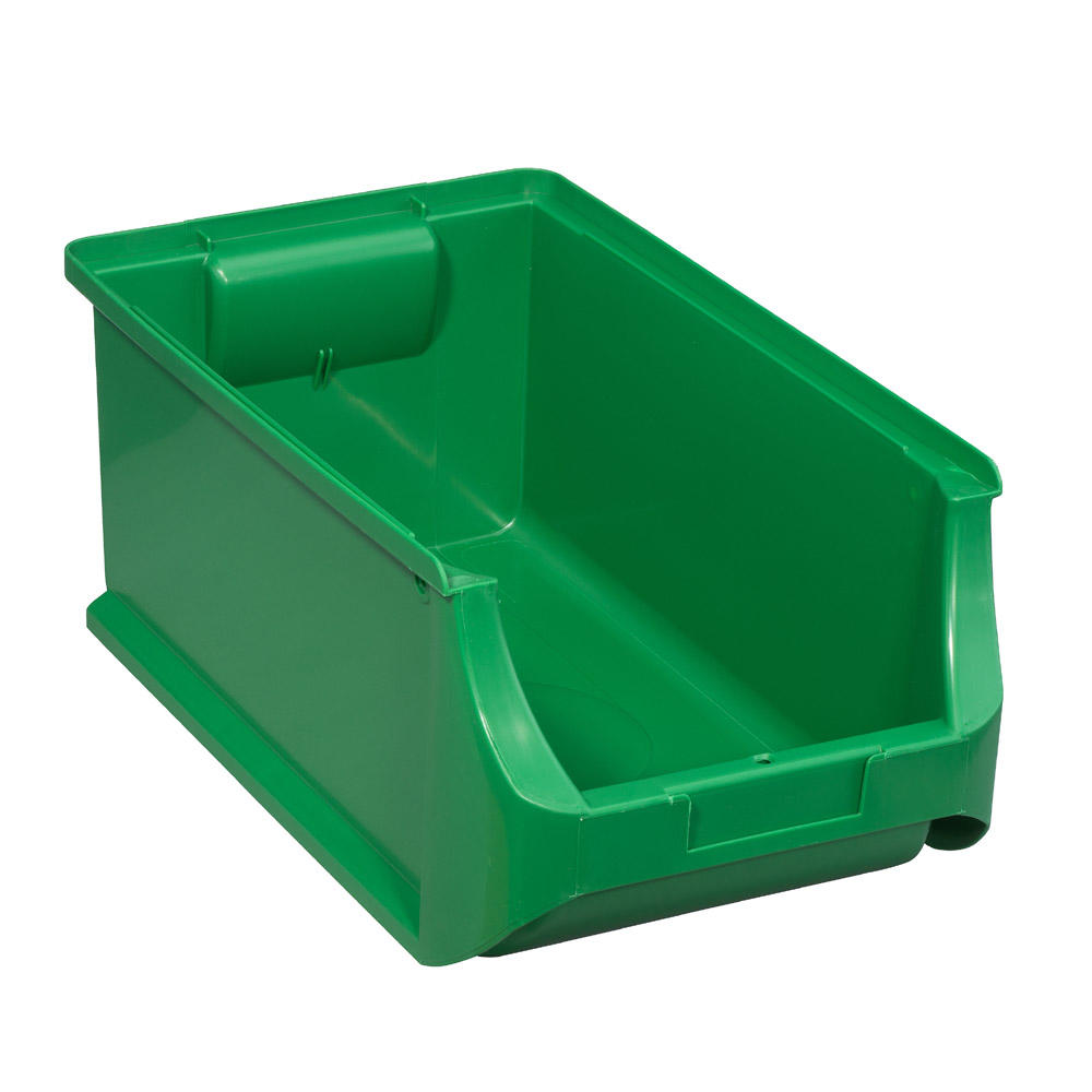 Professionele magazijnbakken maat 4 | groen | 150 | 205 | 355