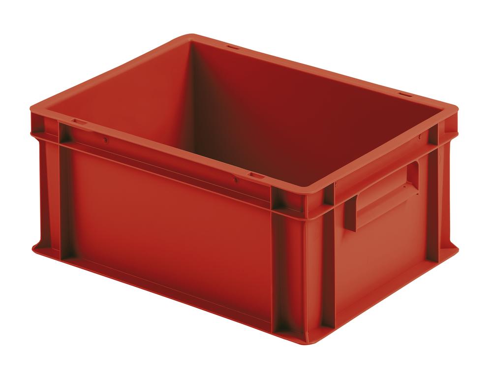 Stapelbare bak | rood | 170 | 300 | 400 | gesloten