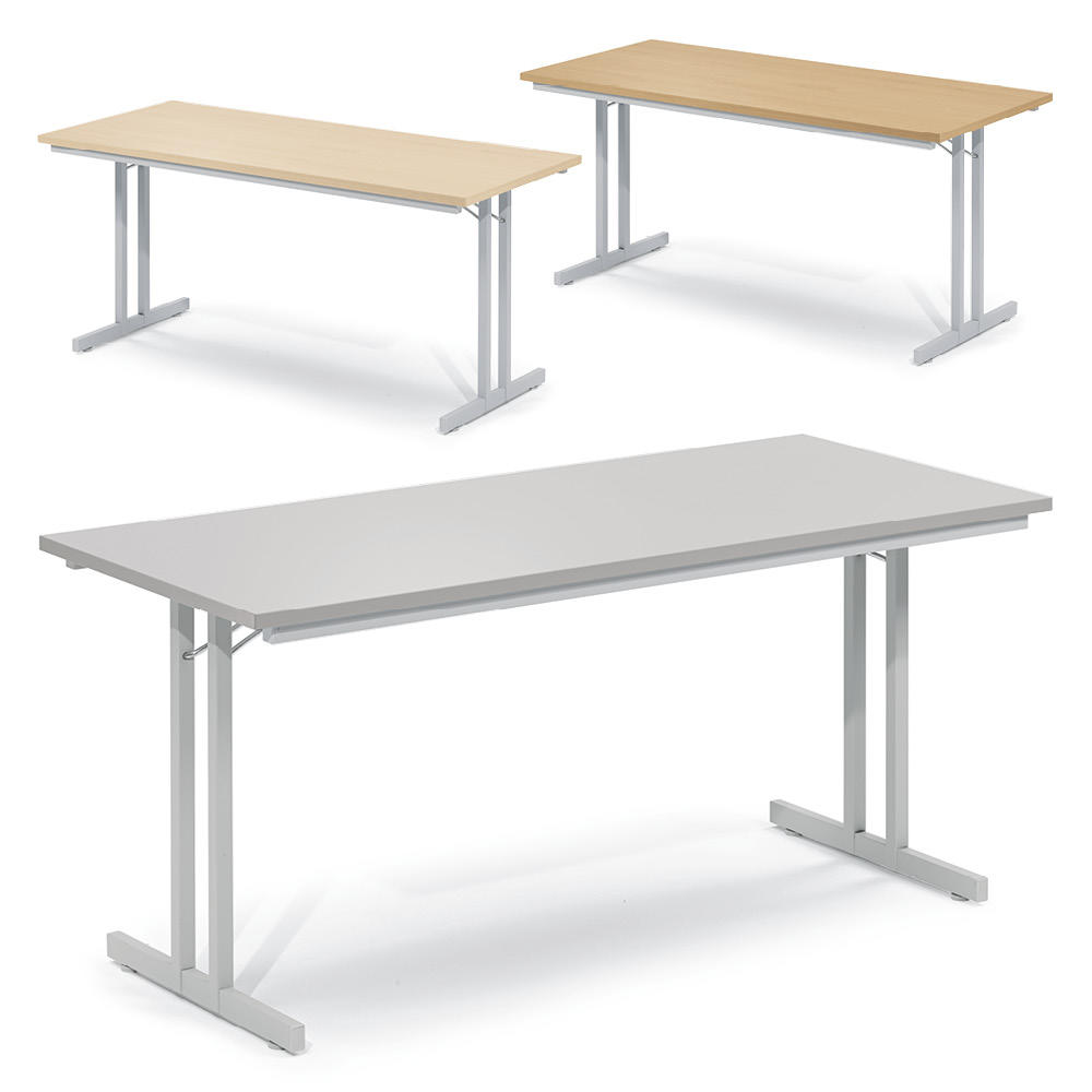 Klaptafels BASE-MODUL - T-voet recht