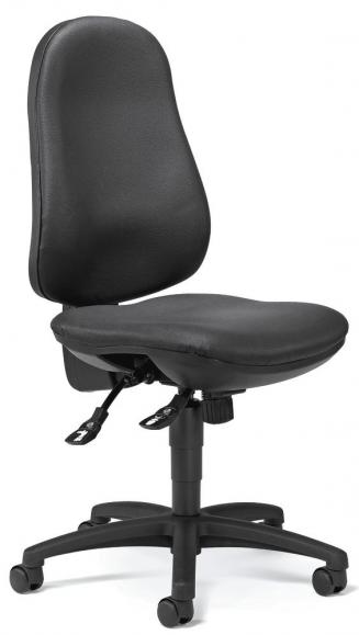 Bureaustoel COMFORT S zonder armleggers zwart | zonder armleggers (optioneel) | polyamide zwart
