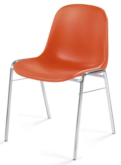 Bezoekersstoel HIP oranje