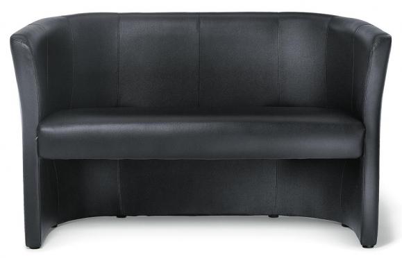 Designsofa zwart | Sofa | imitatieleder