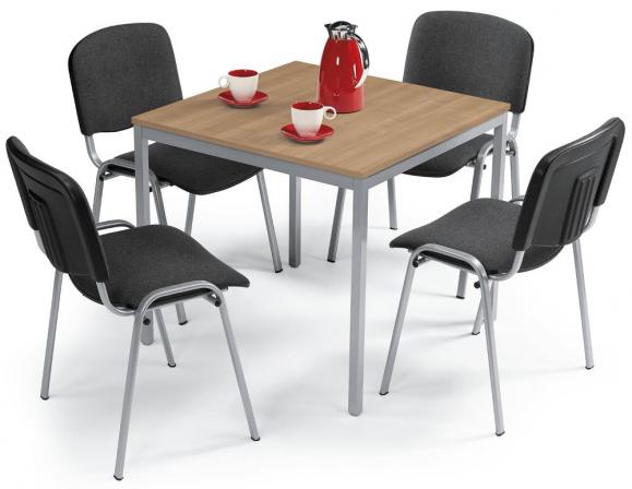 SETAANBIEDING: 1 x conferentietafel MODUL + 4 x bezoekersstoel 
