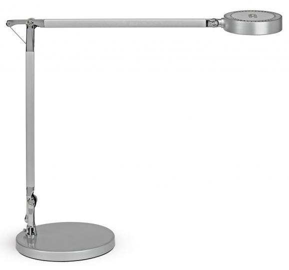 LED-bureaulamp zilver