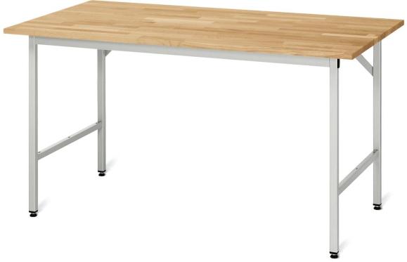 Werktafel SYSTEM VK3060, onderstel 1 750 | 1000 | Basic tafel | massief-beuken-blad