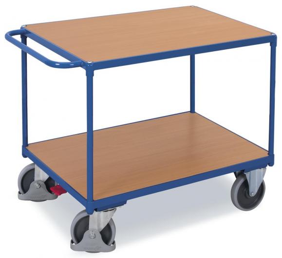 Zware tafelwagen met 2 laadvlakken bodenafmeting: 1000 x 600 mm | 2