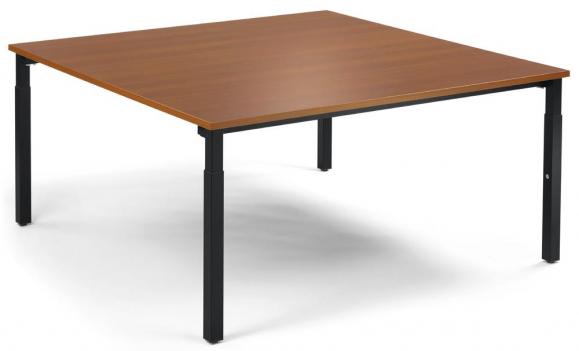 Conferentietafel-Systeem MODUL calvados | 1600 | 1600 | zwart RAL 9005