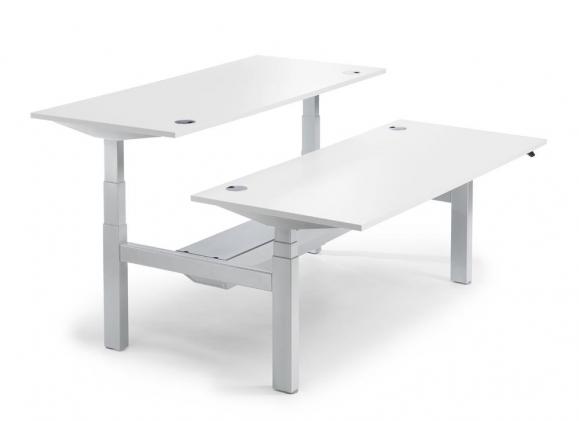Zit-/stafafel bench COMFORT PROFI MODUL wit | 1200