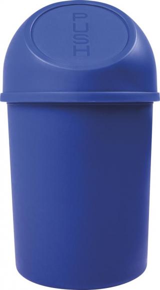 Push-afvalbak Basic, 6 liter blauw | 6,00