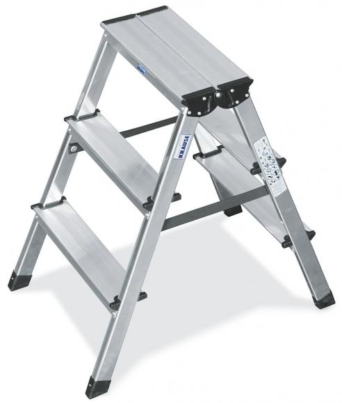 Aluminium ladder dubbelzijdig 