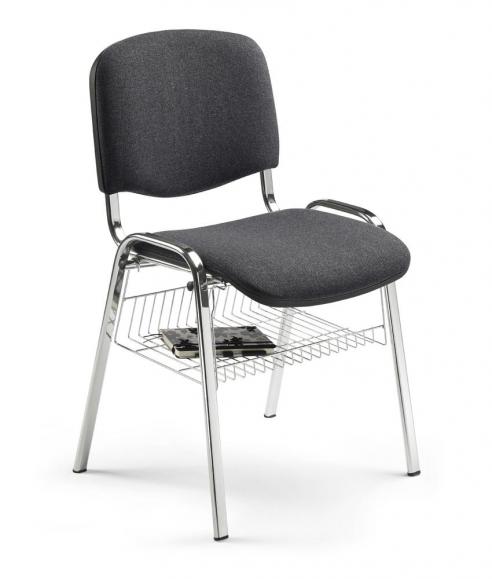 Draagmand voor bezoekersstoelen ISO, 4 poten 