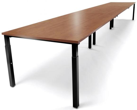 Conferentietafel-Systeem MODUL calvados | 6000 | 1000 | zwart RAL 9005