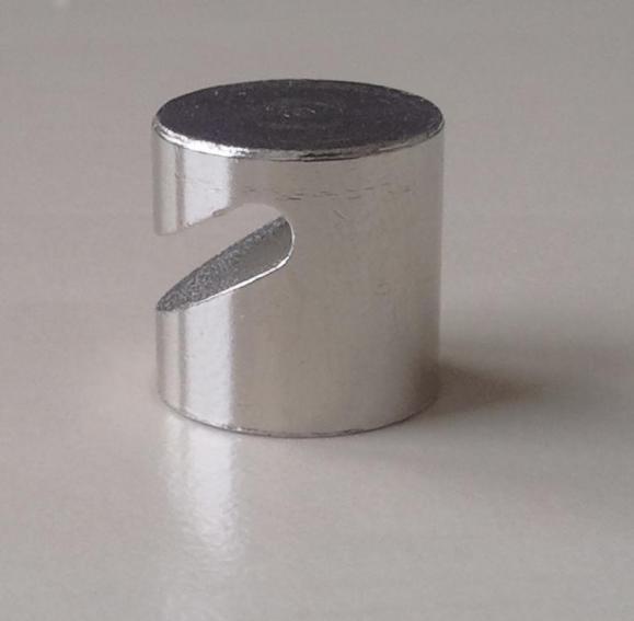 Neodymium magneten met haak, rond 
