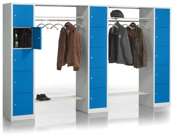 Garderobe-combinatie met lockers 